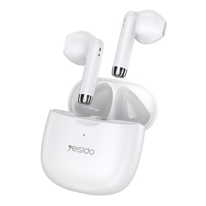 Yesido TWS09 TWS Wireless Bluetooth Earphone (White) - TWS Earphone by Yesido | Online Shopping UK | buy2fix