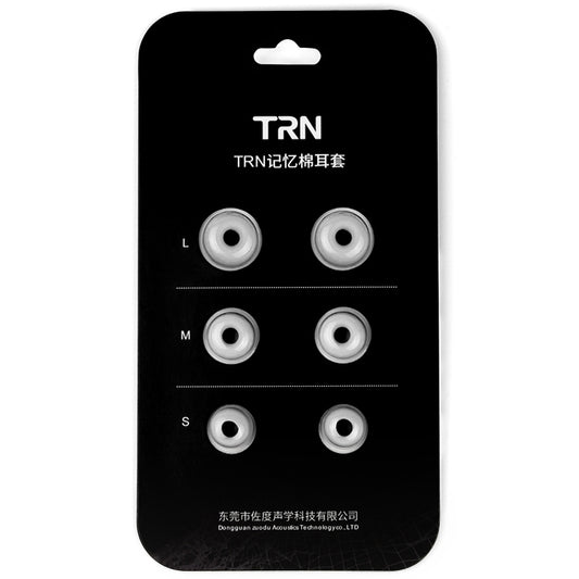 TRN Earphone Silicone Memory Foam Earplug(Grey) - Apple Accessories by TRN | Online Shopping UK | buy2fix