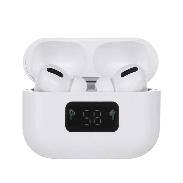 i58 TWS Bluetooth 5.0 Touch Wireless Bluetooth Earphone for IOS System Equipment, with Magnetic Attraction Charging Box & Smart Digital Display, Support Siri(White) - TWS Earphone by buy2fix | Online Shopping UK | buy2fix