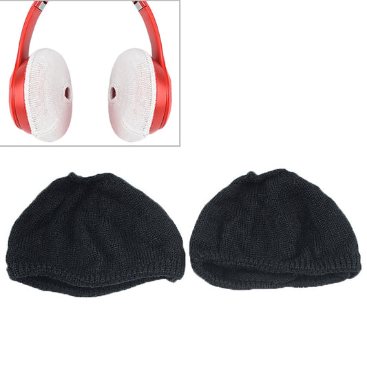 2 PCS Knitted Headphone Dustproof Protective Case for Beats Solo2 / Solo3(Black) - Apple Accessories by buy2fix | Online Shopping UK | buy2fix