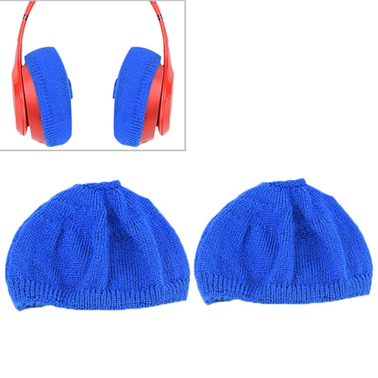 2 PCS Knitted Headphone Dustproof Protective Case for Beats Solo2 / Solo3(Blue) - Apple Accessories by buy2fix | Online Shopping UK | buy2fix