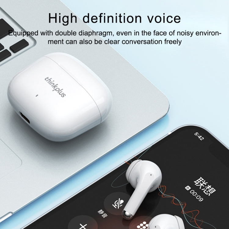 Lenovo LP40 Pro TWS Wireless Bluetooth 5.1 Noise Reduction Earphone (Black) - TWS Earphone by Lenovo | Online Shopping UK | buy2fix