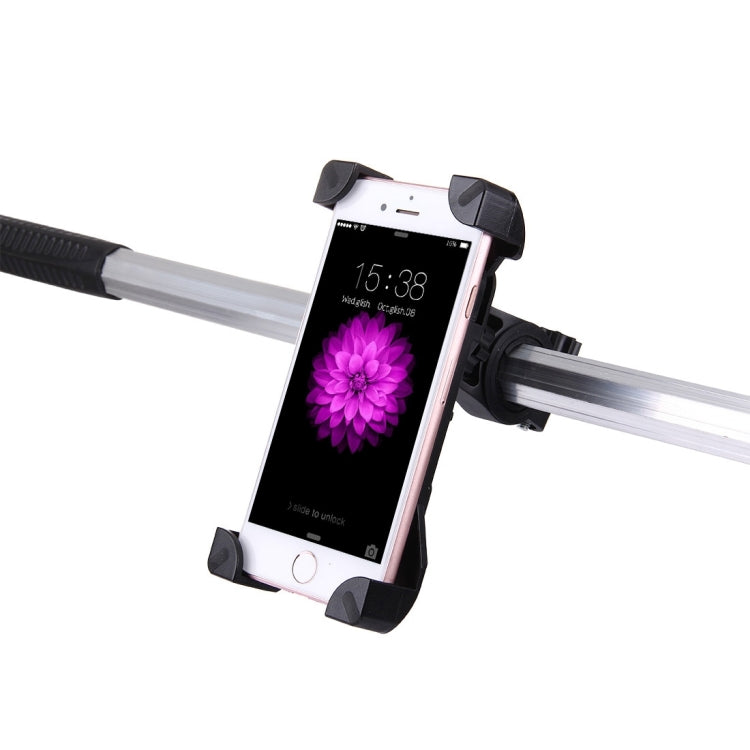 CH-01 360 Degree Rotation Bicycle Phone Holder for iPhone 7 & 7 Plus / iPhone 6 & 6 Plus / iPhone 5 & 5C & 5s(Black) - Holders by buy2fix | Online Shopping UK | buy2fix