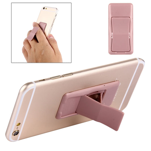 Concise Style Changeable Adjustable Universal Mini Adhesive Holder Stand, Size: 6.4 x 3.1 x 0.2 cm, For iPhone, Galaxy, Huawei, Xiaomi, LG, HTC and Tablets(Rose Gold) - Ring Holder by buy2fix | Online Shopping UK | buy2fix