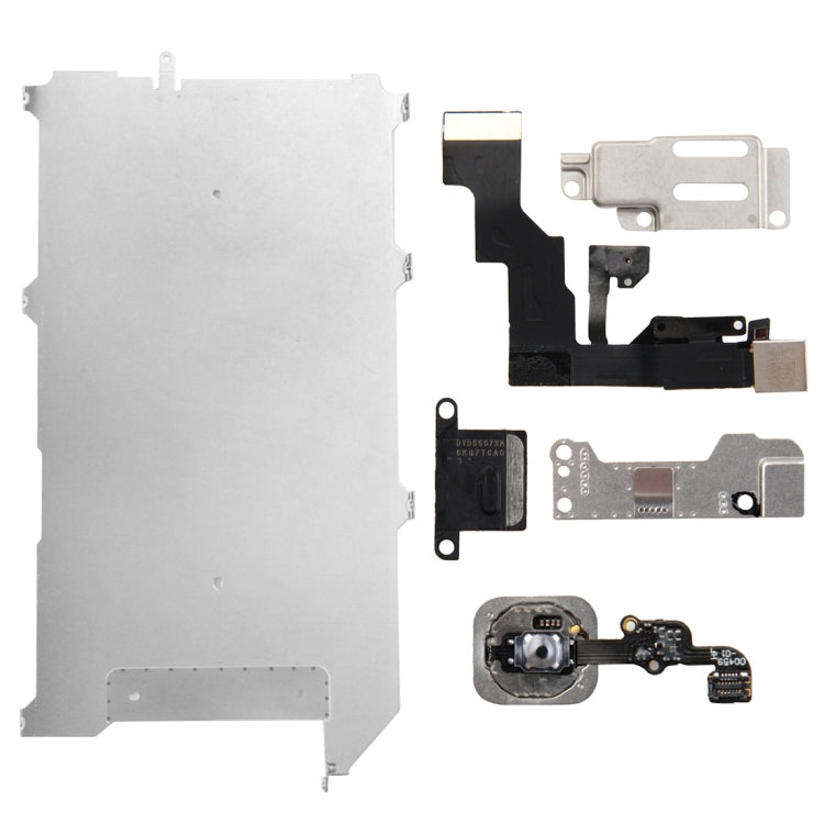6 in 1 for iPhone 6s Plus LCD Repair Accessories Part Set(White) - Repair & Spare Parts by buy2fix | Online Shopping UK | buy2fix