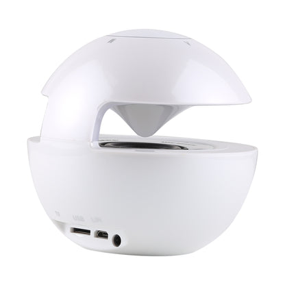 BT-118 Mini Wireless Bluetooth Speaker with Breathing Light, Support Hands-free / TF Card / AUX(White) - Mini Speaker by buy2fix | Online Shopping UK | buy2fix