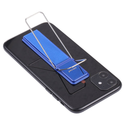 cmzwt CPS-030 Adjustable Folding Magnetic Mobile Phone Holder Bracket with Grip (Blue) - Hand-Sticking Bracket by buy2fix | Online Shopping UK | buy2fix