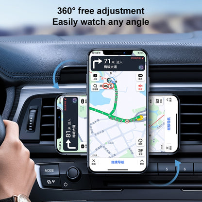 CAFELE 15W Magnetic Car Air Outlet Phone Holder Wireless Charger - In Car by CAFELE | Online Shopping UK | buy2fix