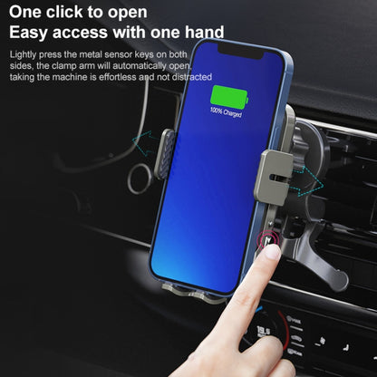 MOMAX CM18D Q.MOUNT SMART5 Infrared Induction Rotating Wireless Charging Car Holder - Wireless Charger Holders by MOMAX | Online Shopping UK | buy2fix