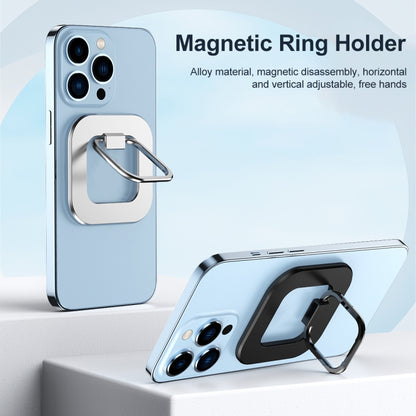 Magsafe Magnetic Mobile Phone Ring Holder (Black) - Ring Holder by buy2fix | Online Shopping UK | buy2fix