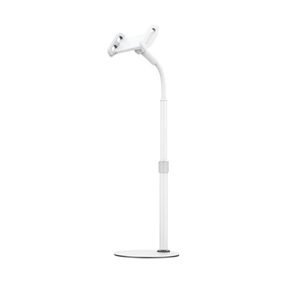 ZM17 Retractable Rotatable Outdoor Selfie Desktop Phone Stand for 4.6-7.8 inch Mobile Phones / Tablets (White) - Desktop Holder by buy2fix | Online Shopping UK | buy2fix