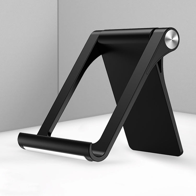 ZM-7 Universal 360-degree Rotating Matte Texture Mobile Phone / Tablet Stand Desktop Stand (Black) - Desktop Holder by buy2fix | Online Shopping UK | buy2fix