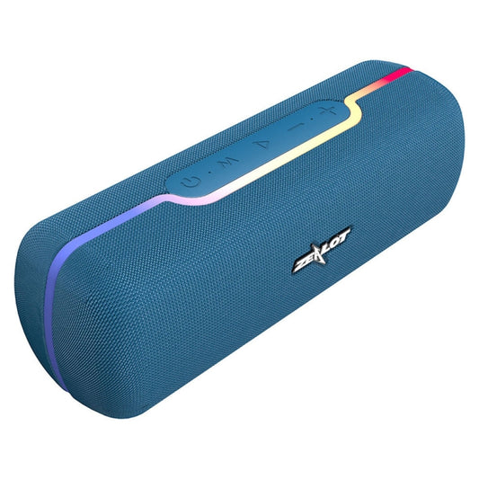 ZEALOT S55 Portable Stereo Bluetooth Speaker with Built-in Mic, Support Hands-Free Call & TF Card & AUX (Blue) - Desktop Speaker by ZEALOT | Online Shopping UK | buy2fix