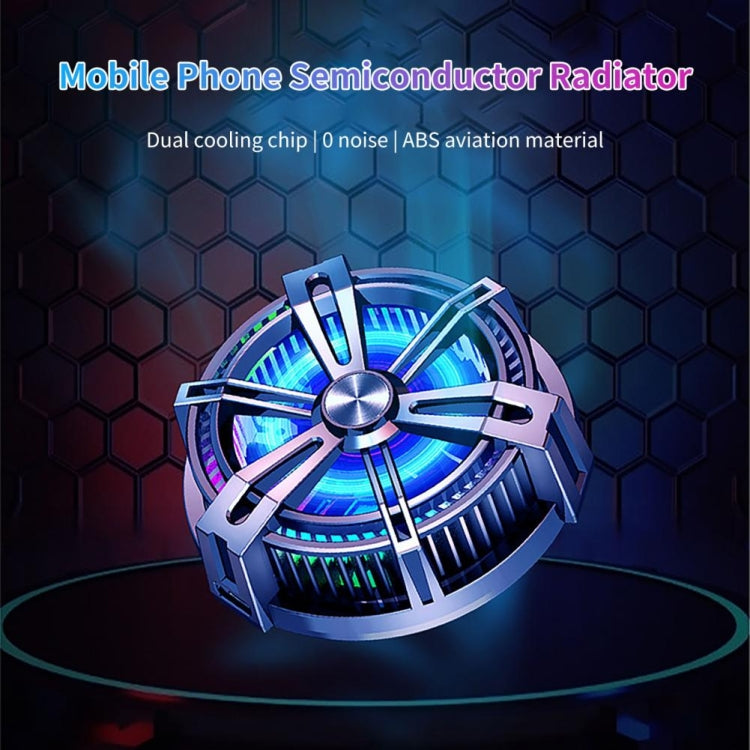 X12 Standard Version Portable Mobile Phone Tablet Semiconductor Radiator - Cooling Fan Radiator by buy2fix | Online Shopping UK | buy2fix