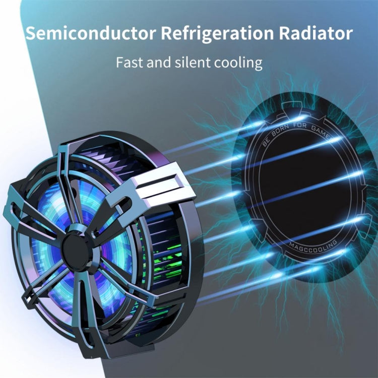X12 Enhanced Version Portable Mobile Phone Tablet Semiconductor Radiator - Cooling Fan Radiator by buy2fix | Online Shopping UK | buy2fix
