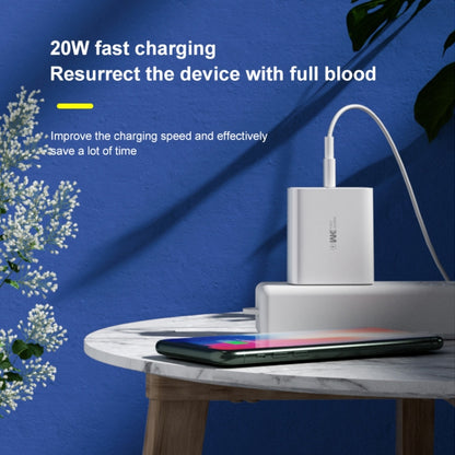 WK WP-U109 Max 20W USB + Type-C Fast Charging with Digital Display , Plug Type: US Plug - Apple Accessories by WK | Online Shopping UK | buy2fix