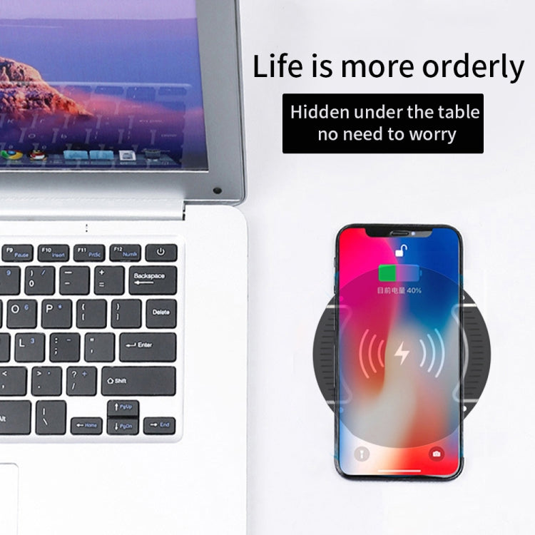 T16 10W Long-distance Air-tight Magnetic Wireless Charger for Desktops Within 30mm Thickness - Apple Accessories by buy2fix | Online Shopping UK | buy2fix