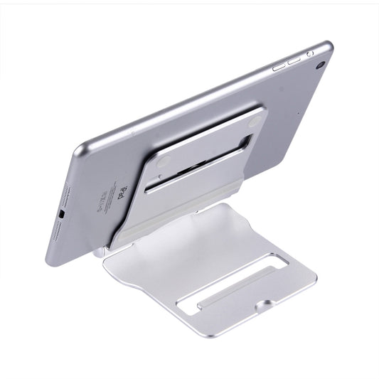 Portable Adjustable Foldable CNC Aluminium Alloy Desktop Tablet Holder Stand for iPad & iPhone & Tablet - Desktop Holder by buy2fix | Online Shopping UK | buy2fix