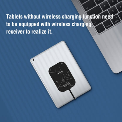 NILLKIN PowerHold Tablet Wireless Charging Stand (Silver) - Desktop Holder by NILLKIN | Online Shopping UK | buy2fix