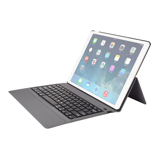 T129 For iPad Pro 12.9 inch (2017) / (2015) Ultra-thin One-piece Plastic Bluetooth Keyboard Leather Tablet Case with Stand Function (Black) - Apple Accessories by buy2fix | Online Shopping UK | buy2fix