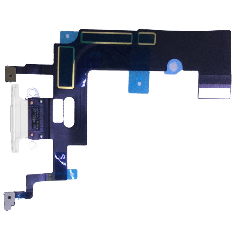 For iPhone XR Charging Port Flex Cable(White) - Flex Cable by buy2fix | Online Shopping UK | buy2fix