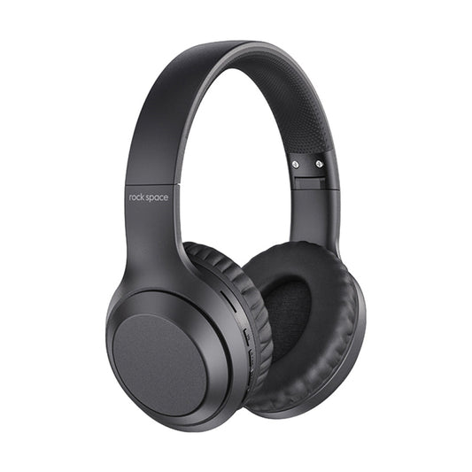 ROCK Space O2 HiFi Bluetooth 5.0 Wireless Headset with Mic, Support TF Card(Black) - Headset & Headphone by ROCK | Online Shopping UK | buy2fix