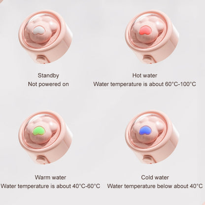 WK WT-CUP17 Cat Claw Smart Water Temperature Display Insulation Cup Water Bottle Capacity: 360ML (Pink) - Vacuum Thermoses & Cups by WK | Online Shopping UK | buy2fix