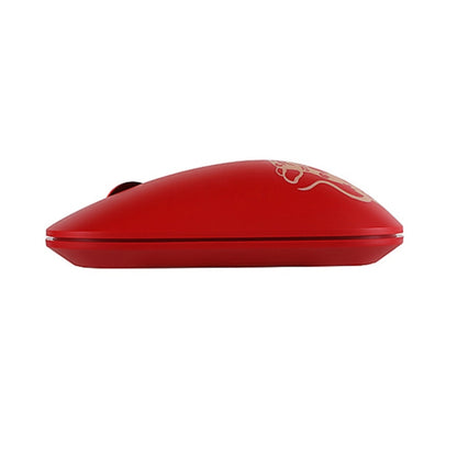 Lenovo Air Handle Lightweight Portable Mute Wireless Mouse, Blessing Mouse Version (Red) - Wireless Mice by Lenovo | Online Shopping UK | buy2fix