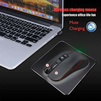 HXSJ T30 2.4GHz 8-key USB Rechargeable Colorful Glowing 3600DPI Four-speed Adjustable Wireless Optical Mute Gaming Mouse for Desktop Computers / Laptops, with USB-C / Type-C Adapter - Wireless Mice by HXSJ | Online Shopping UK | buy2fix