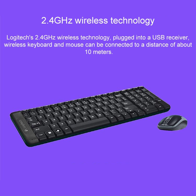 Logitech MK220 Wireless Keyboard and Mouse Set - Wireless Keyboard by Logitech | Online Shopping UK | buy2fix