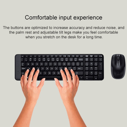 Logitech MK220 Wireless Keyboard and Mouse Set - Wireless Keyboard by Logitech | Online Shopping UK | buy2fix