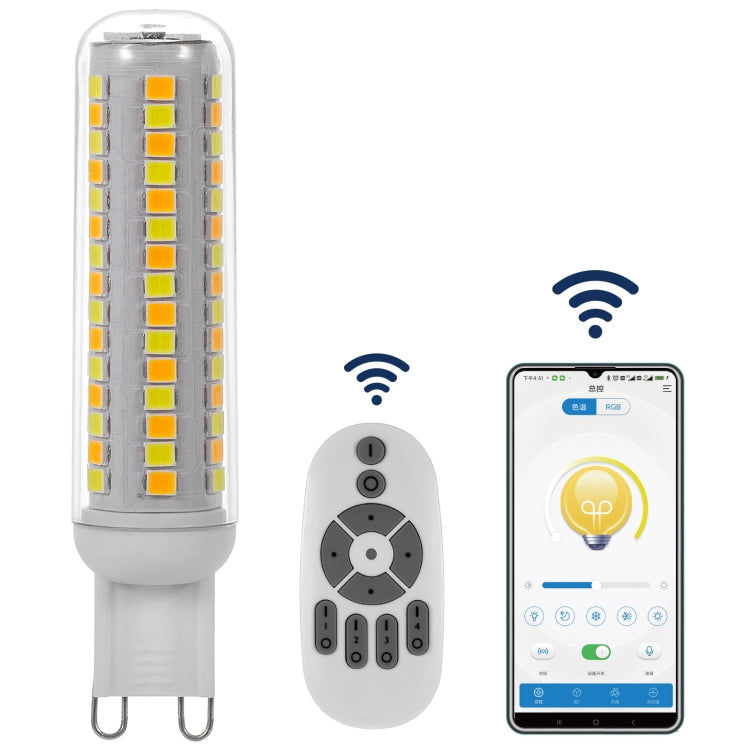 G9 94 LEDs Wireless Remote Control Smart Light Bulb with Controller, AC220-240V - Smart Light Bulbs by buy2fix | Online Shopping UK | buy2fix