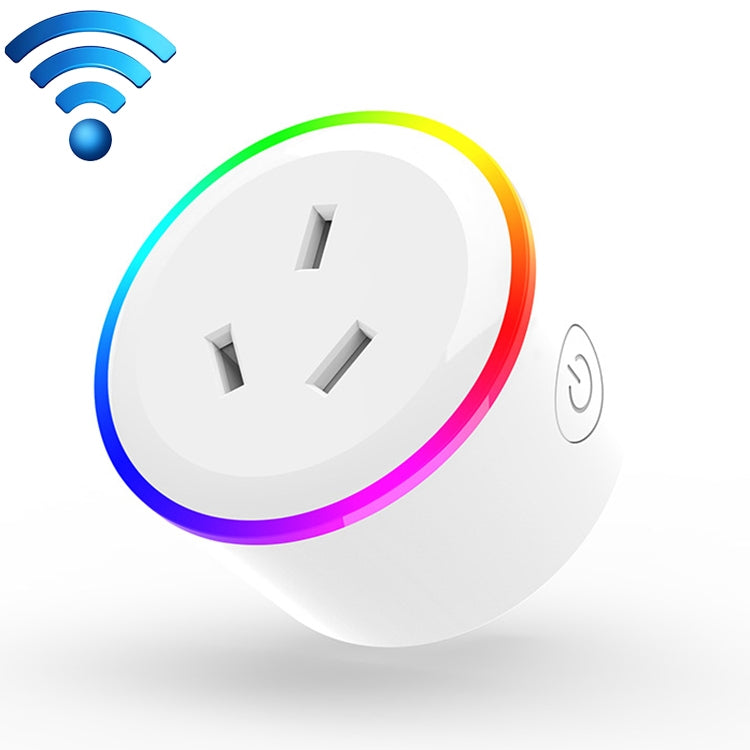 10A RGB Scene Light WiFi Remote Control Smart Socket Works with Alexa & Google Home & IFTTT, AC 100-240V, AU Plug - Consumer Electronics by buy2fix | Online Shopping UK | buy2fix