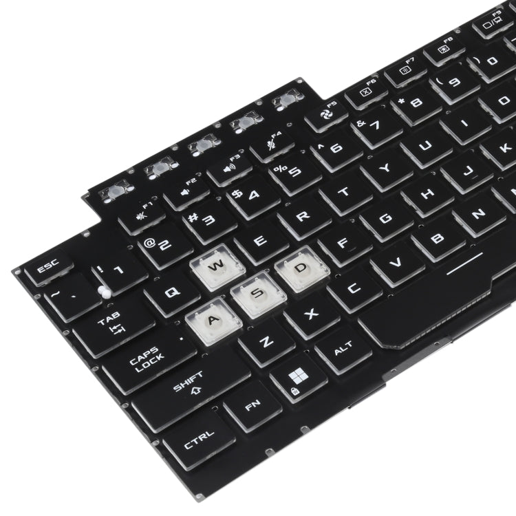 For Asus TUF Gaming F15 FX506 FA506 US Version Keyboard with Backlight - Computer & Networking by buy2fix | Online Shopping UK | buy2fix