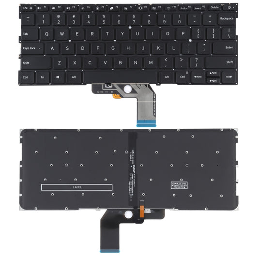 For Xiaomi Mi Air 13.3 US Version Keyboard with Backlight (Black) - Computer & Networking by buy2fix | Online Shopping UK | buy2fix