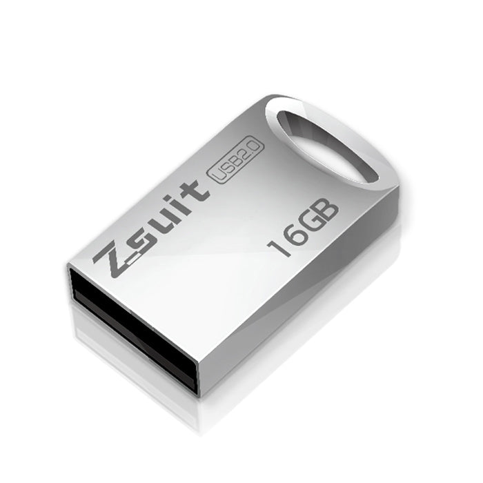 Zsuit 16GB USB 2.0 Mini Metal Ring Shape USB Flash Disk - USB Flash Drives by buy2fix | Online Shopping UK | buy2fix