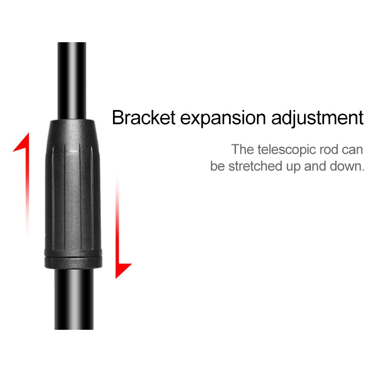 Desktop Mobile Phone Overhead Bracket Photography Micro-Course Video Recording Live Broadcasting Tripod,Dual-camera Setup - Consumer Electronics by buy2fix | Online Shopping UK | buy2fix