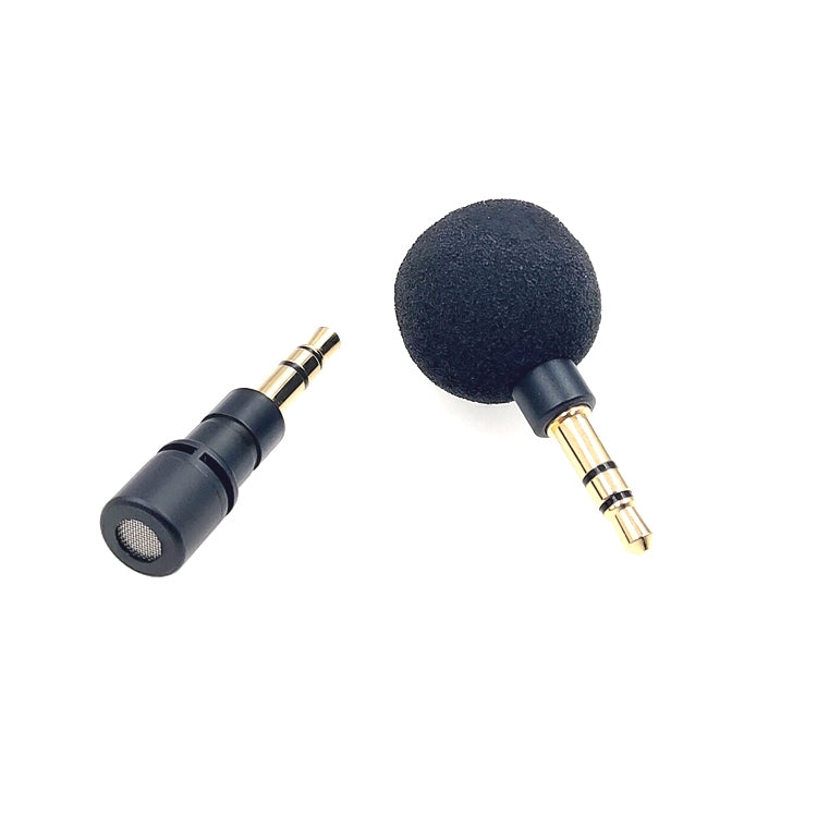 ZJ040MR Stereo 3.5mm Mobile Phone Tablet Laptop Electronic Equipment Mini Straight Microphone - Consumer Electronics by buy2fix | Online Shopping UK | buy2fix