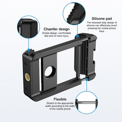 APEXEL F001 Multifunctional Handheld Stabilizer Rig Mount Lens Phone Clip - Combination Lens by APEXEL | Online Shopping UK | buy2fix