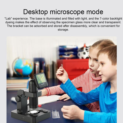 APEXEL MS003 Outdoor Portable HD Digital Microscope with Base - Consumer Electronics by APEXEL | Online Shopping UK | buy2fix