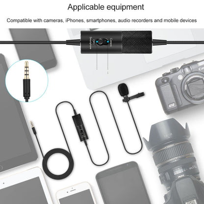 Yanmai R955S Professional Clip-on Lapel Mic Lavalier Omni-directional Condenser Microphone, For Live Broadcast, Show, KTV, etc - Consumer Electronics by Yanmai | Online Shopping UK | buy2fix