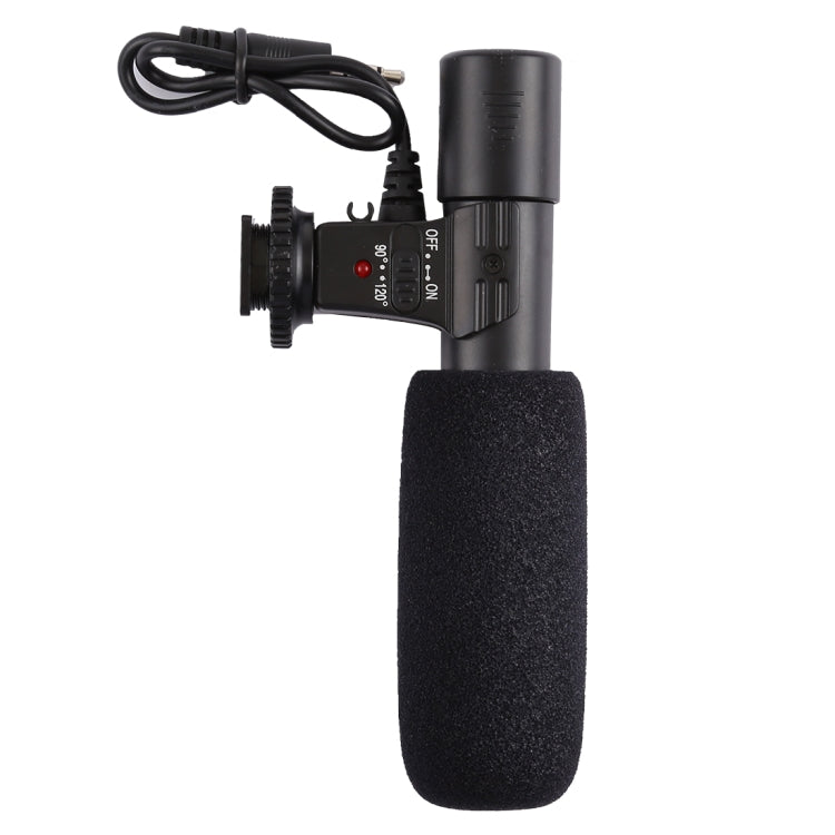 MIC-02 30-18000Hz Rate Sound Clear Stereo Microphone for Smartphone, Cable Length: 28cm - Consumer Electronics by buy2fix | Online Shopping UK | buy2fix