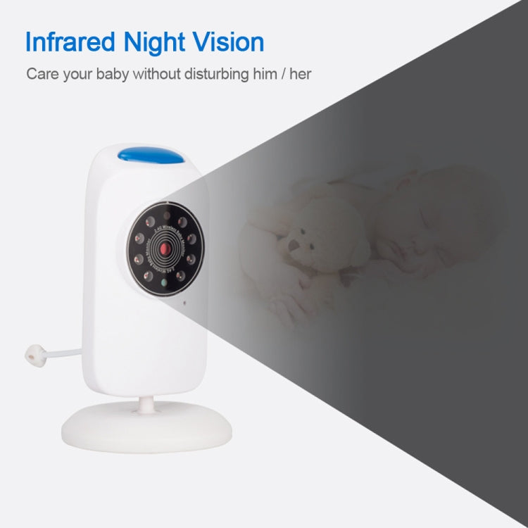 WLSES GB101 2.4 inch Wireless Surveillance Camera Baby Monitor, UK Plug - Security by buy2fix | Online Shopping UK | buy2fix