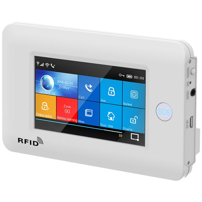 PG-106-GSM GSM/GPRS + WiFi Intelligent Alarm System with Touch Screen & RFID Function - Security by buy2fix | Online Shopping UK | buy2fix