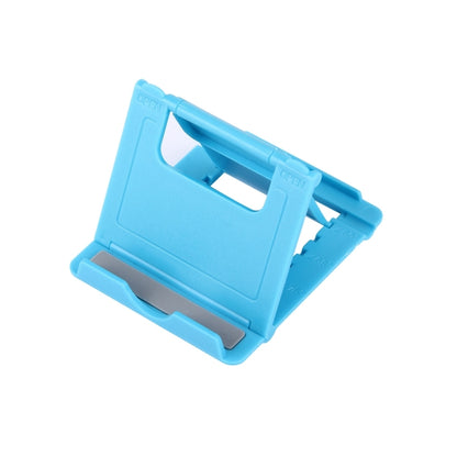 Universal Foldable Mini Phone Holder Stand, Size: 8.3 x 7.1 x 0.7 cm, For iPhone, Samsung, Huawei, Xiaomi, HTC and Other Smartphone, Tablets(Blue) - Desktop Holder by buy2fix | Online Shopping UK | buy2fix