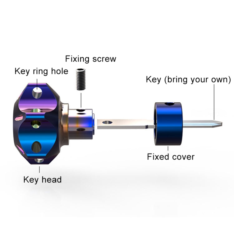 Motorcycle Modified Key Shell Key Handle without Key Embryo for KTM 125 / Xciting 400 / Calf UM+ - Others by buy2fix | Online Shopping UK | buy2fix