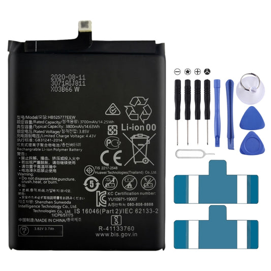 3800mAh HB525777EEW Li-Polymer Battery Replacement for Huawei P40 / P40 Pro - For Huawei by buy2fix | Online Shopping UK | buy2fix