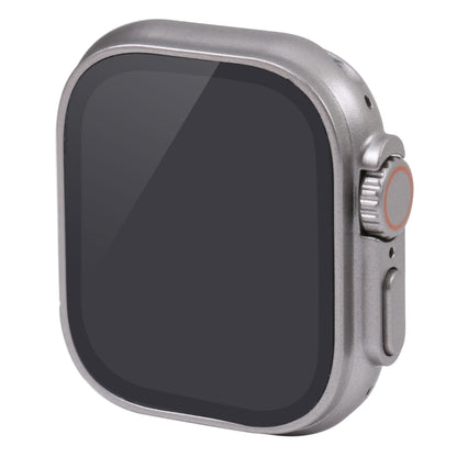 For Apple Watch Ultra 49mm Black Screen Non-Working Fake Dummy Display Model, For Photographing Watch-strap, No Watchband (Silver) - Watch Model by buy2fix | Online Shopping UK | buy2fix