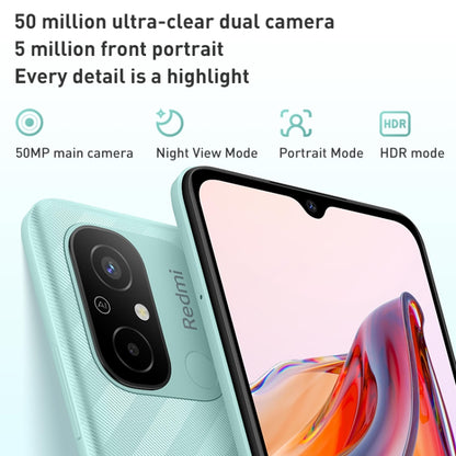 Xiaomi Redmi 12C, 50MP Camera, 6GB+128GB, 5000mAh Battery, Face Identification, 6.71 inch MIUI 13 MediaTek Helio G85 Octa Core up to 2.0GHz, Network: 4G, Dual SIM, Not Support Google Play(Violet) - Xiaomi Redmi by Xiaomi | Online Shopping UK | buy2fix