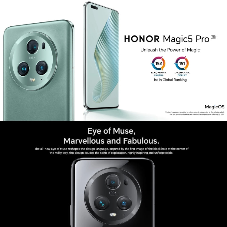 Honor Magic5 Pro 5G PGT-AN10, 50MP Camera, 16GB+512GB, China Version - Honor by Huawei | Online Shopping UK | buy2fix